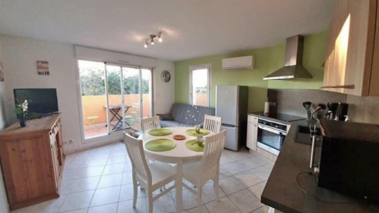 Vias Plage : Residence Securisee Bord De Mer Exteriör bild